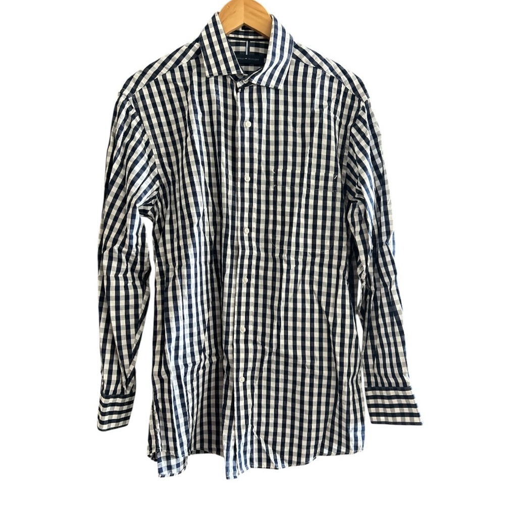 Tommy Hilfiger Gingham Shirt navy & white